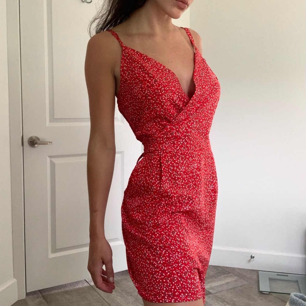 Mallorcan Floral cocktail romper